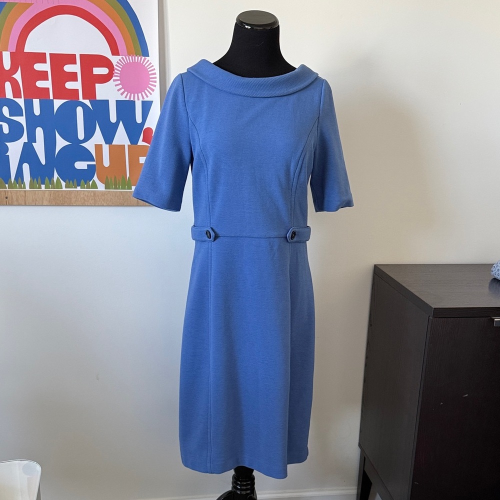 Boden Classic Blue Midi Dress